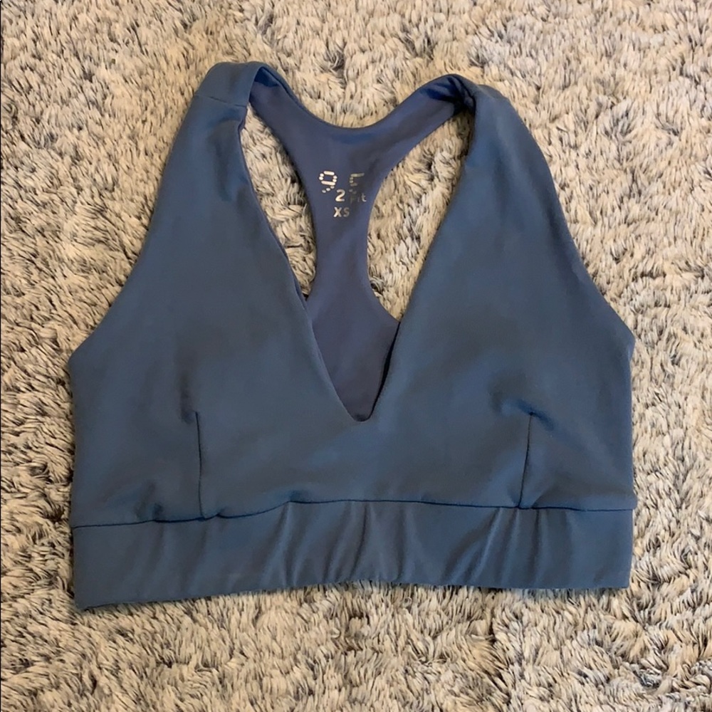 9two5 fit bare with me sports bra 207 denim